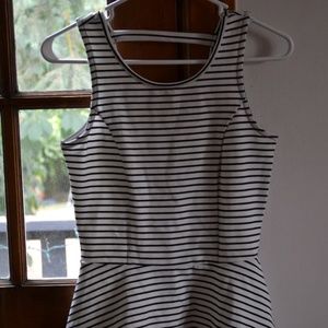 Peplum Striped Top!